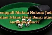 Hukum Judi Togel Menurut Islam