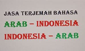 Terjemah Bahasa Arab Indonesia Per Kalimat